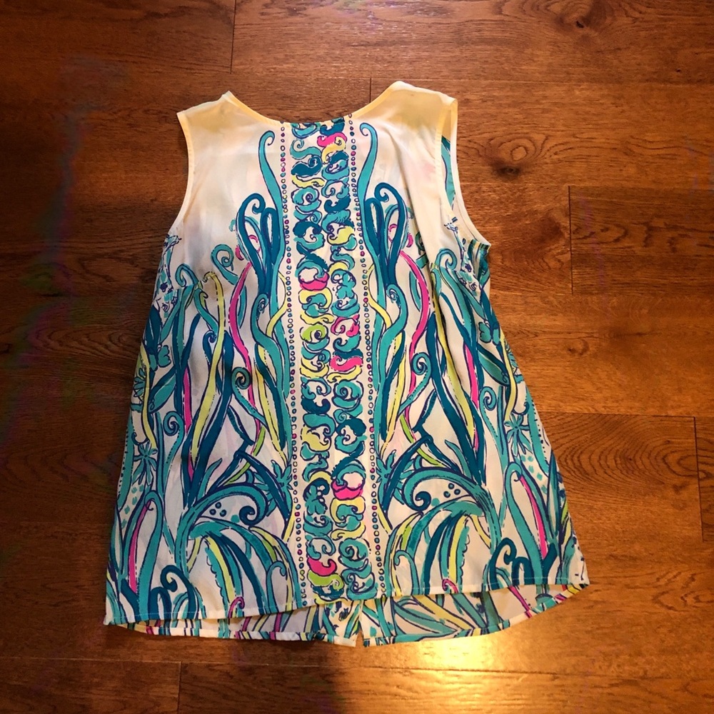 lily pulitzer sleeveless top